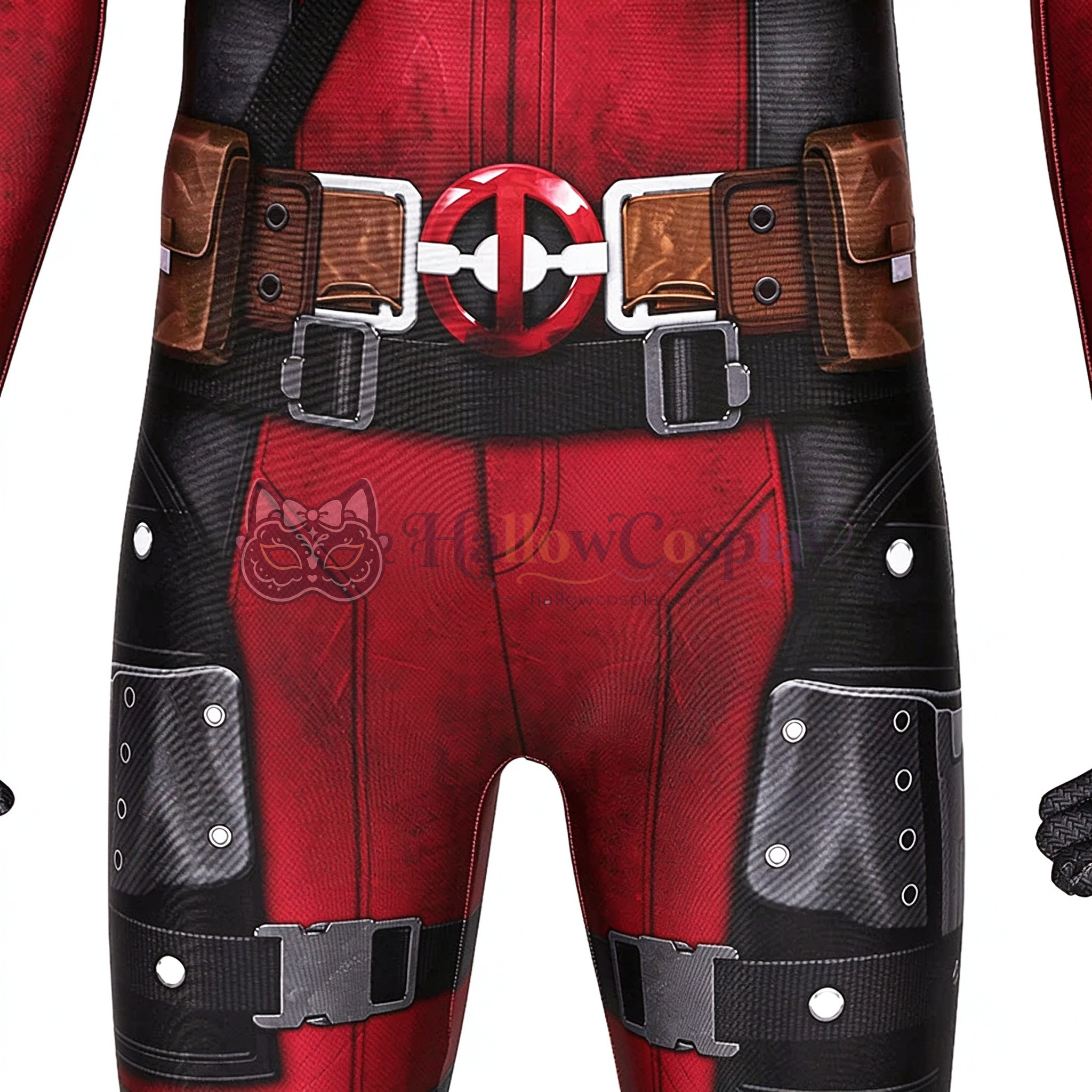 New Deadpool Wade Wilson Jumpsuit Cosplay Costume - Image 7