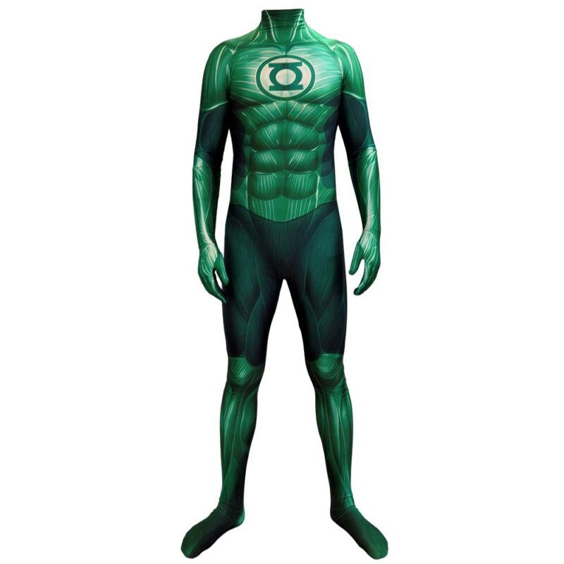 John Stewart Green Lantern Cosplay Costume