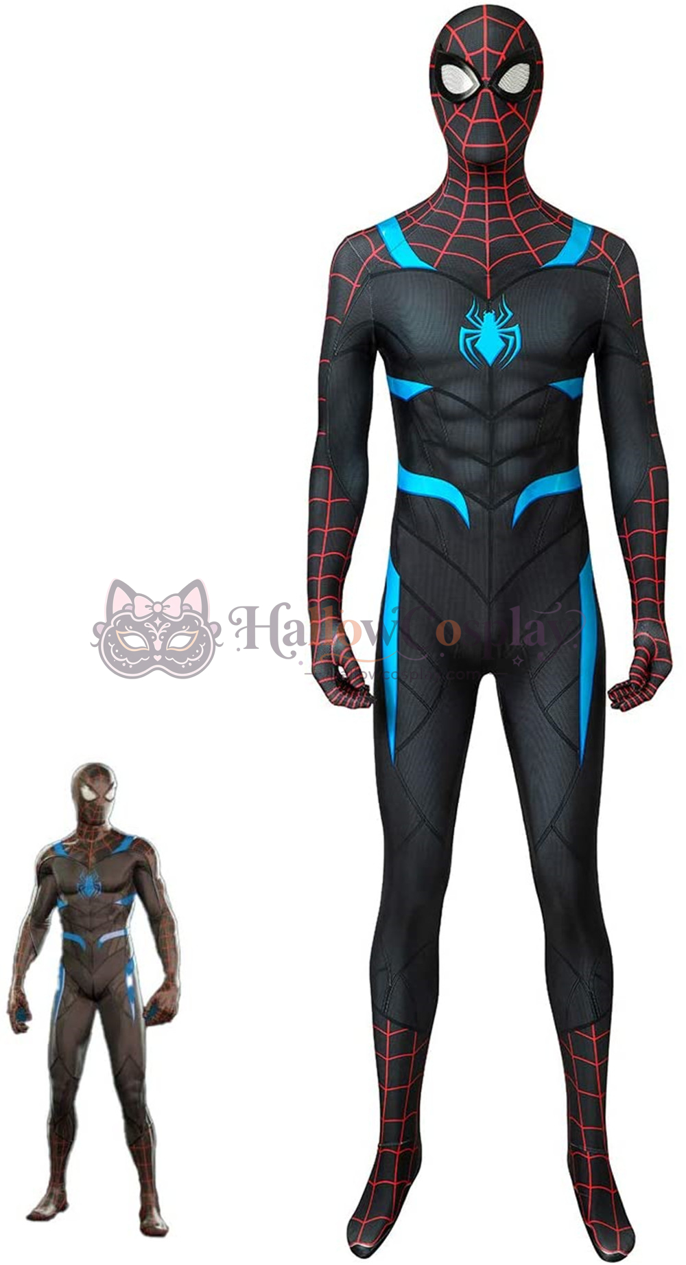 PS4 Secret War Spider Halloween Cosplay Bodysuit - Image 5