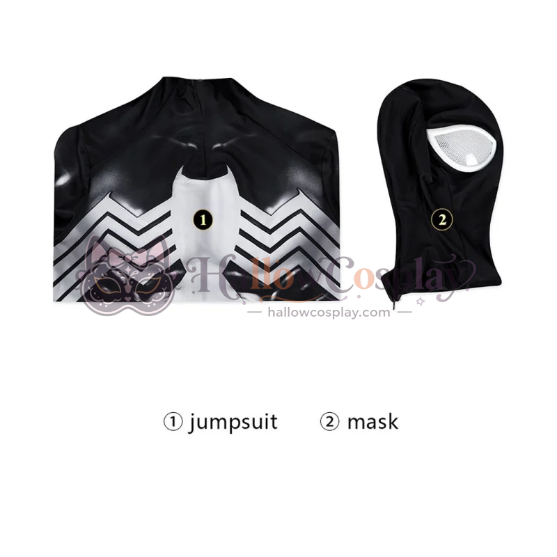 Spider-Man 2 Classic Black Suit Peter Parker Jumpsuit - Image 5