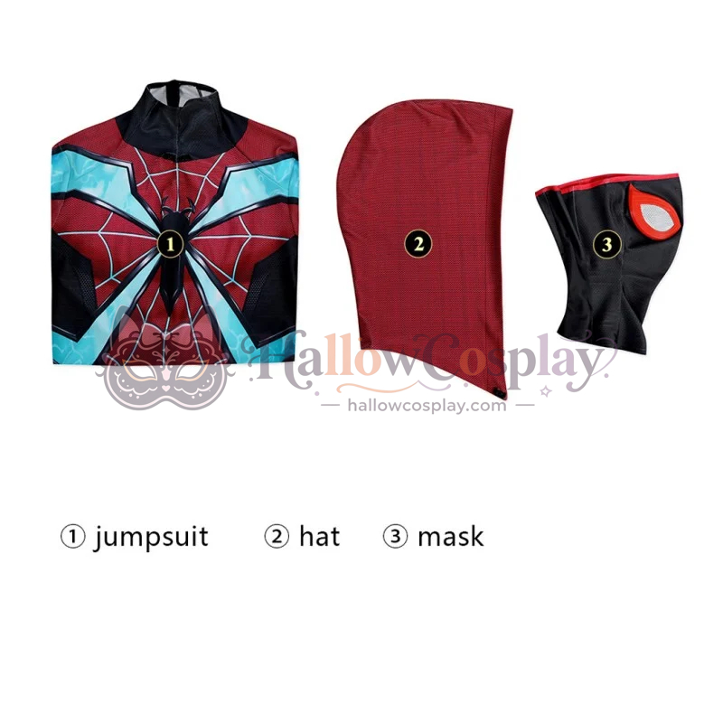 Spider-Man 2 Evolved Suit Miles Morales Costume - Image 5