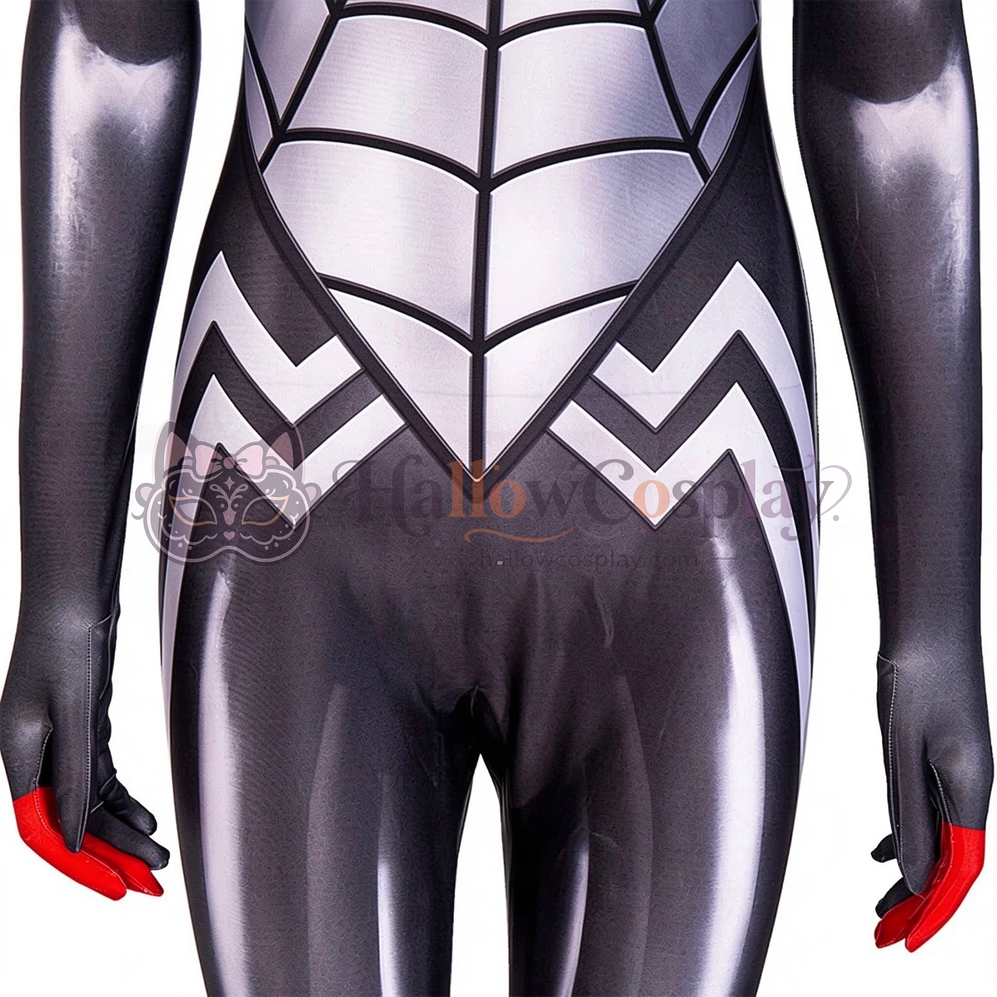 Silk Cindy Moon Cosplay Costume Women Spider-Man Jumpsuit - Image 5