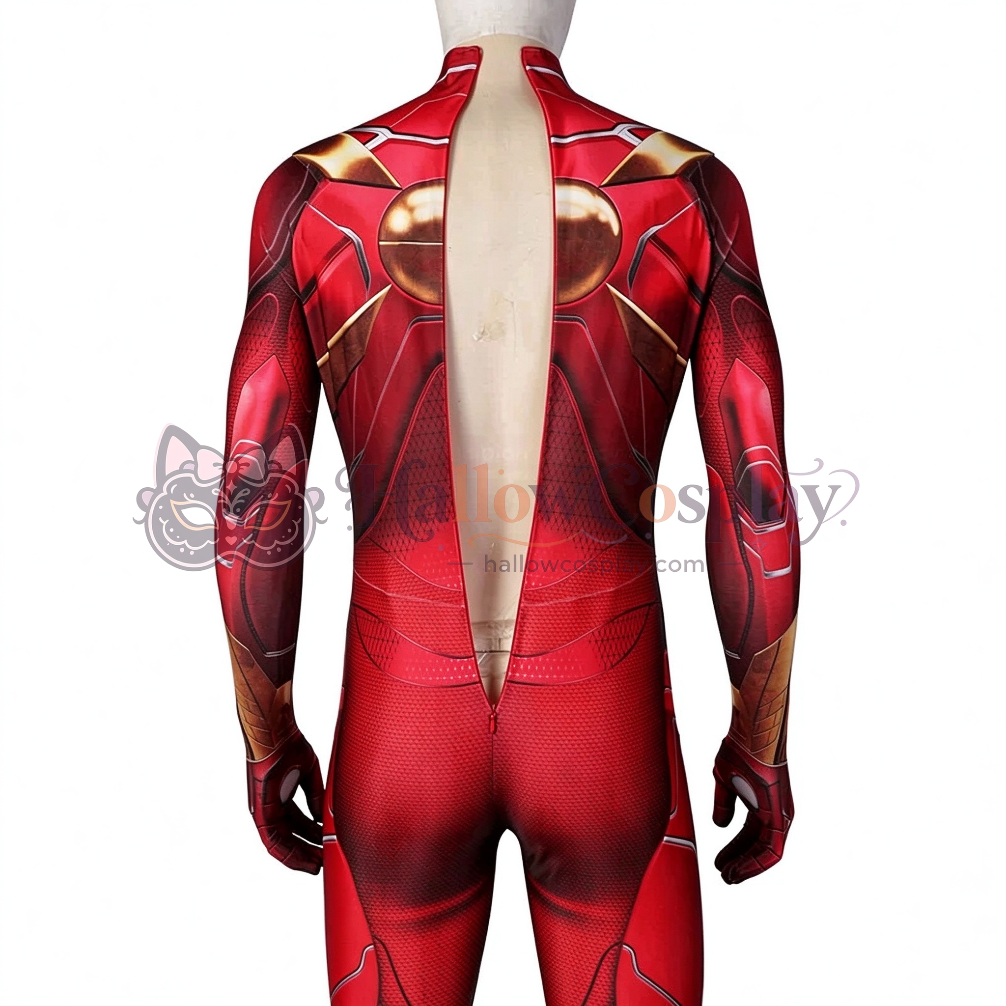 Iron Spider Armor Red Jumpsuit Spider Cosplay Costumes - Image 6