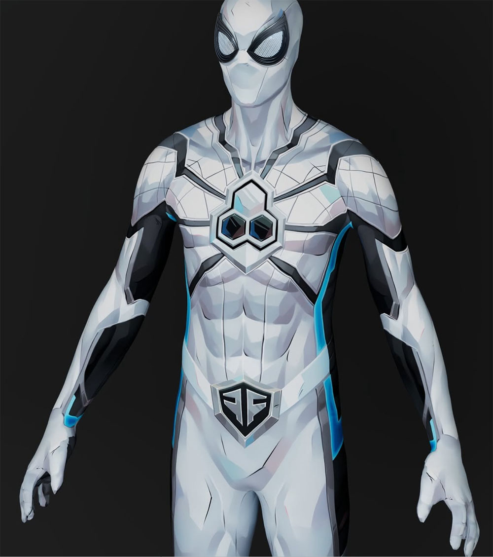 Future Foundation Spider Halloween Rivals Cosplay