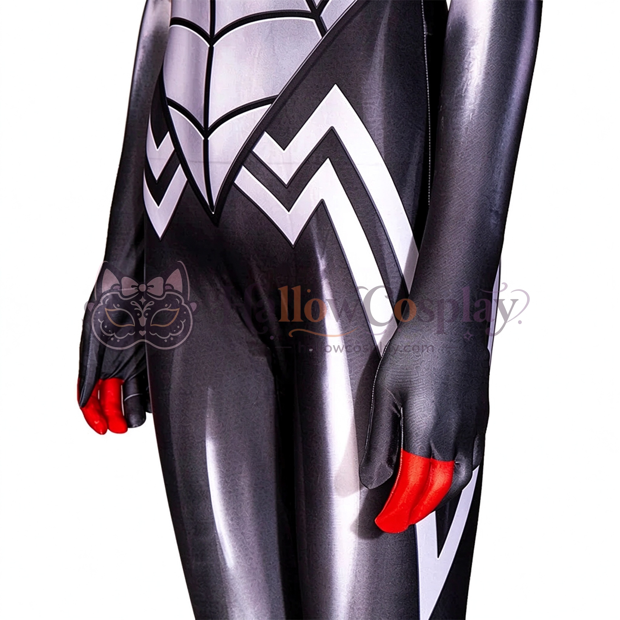 Silk Cindy Moon Cosplay Costume Women Spider-Man Jumpsuit - Image 4