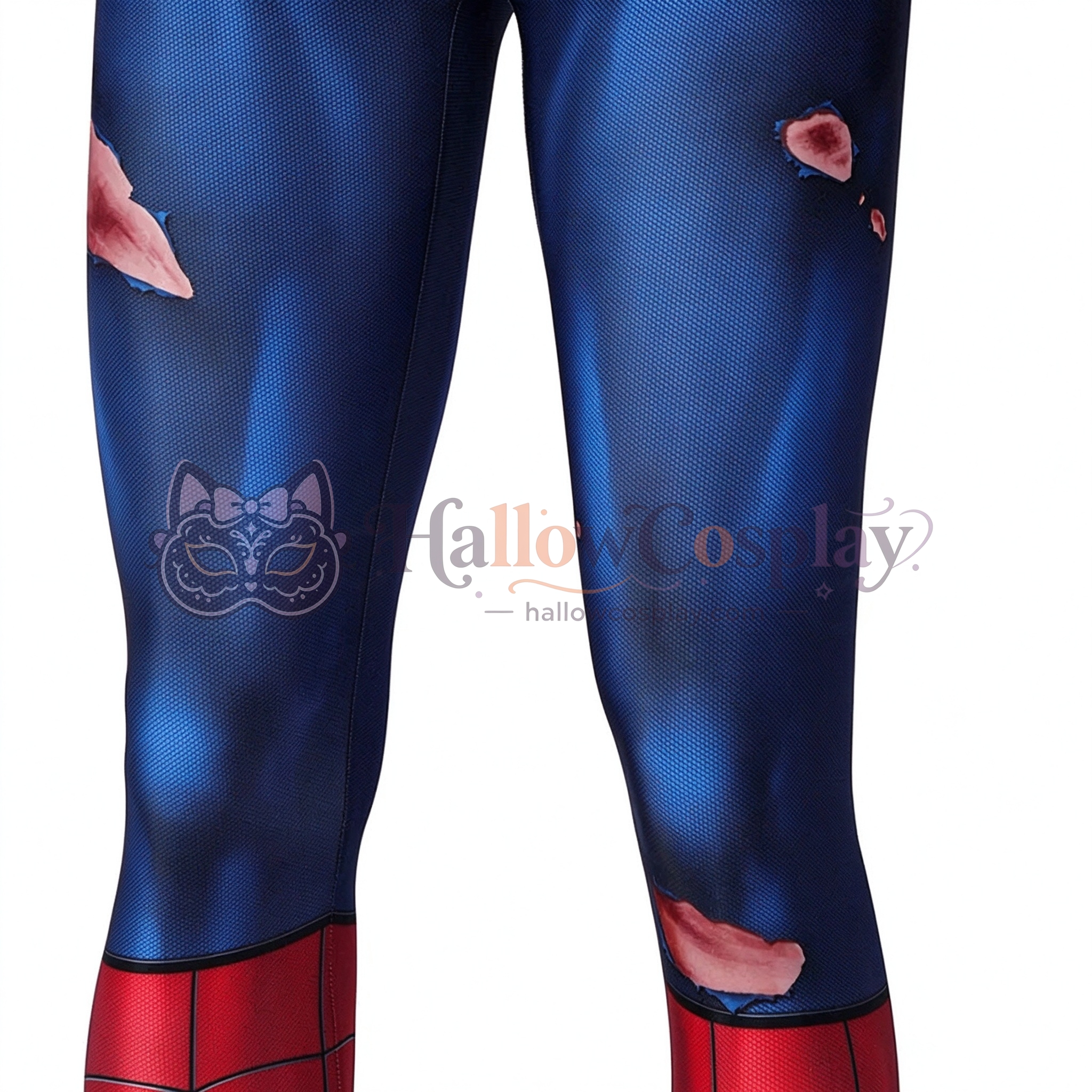 PS5 Classic Damaged Suit Spider Cosplay Costume - Image 8