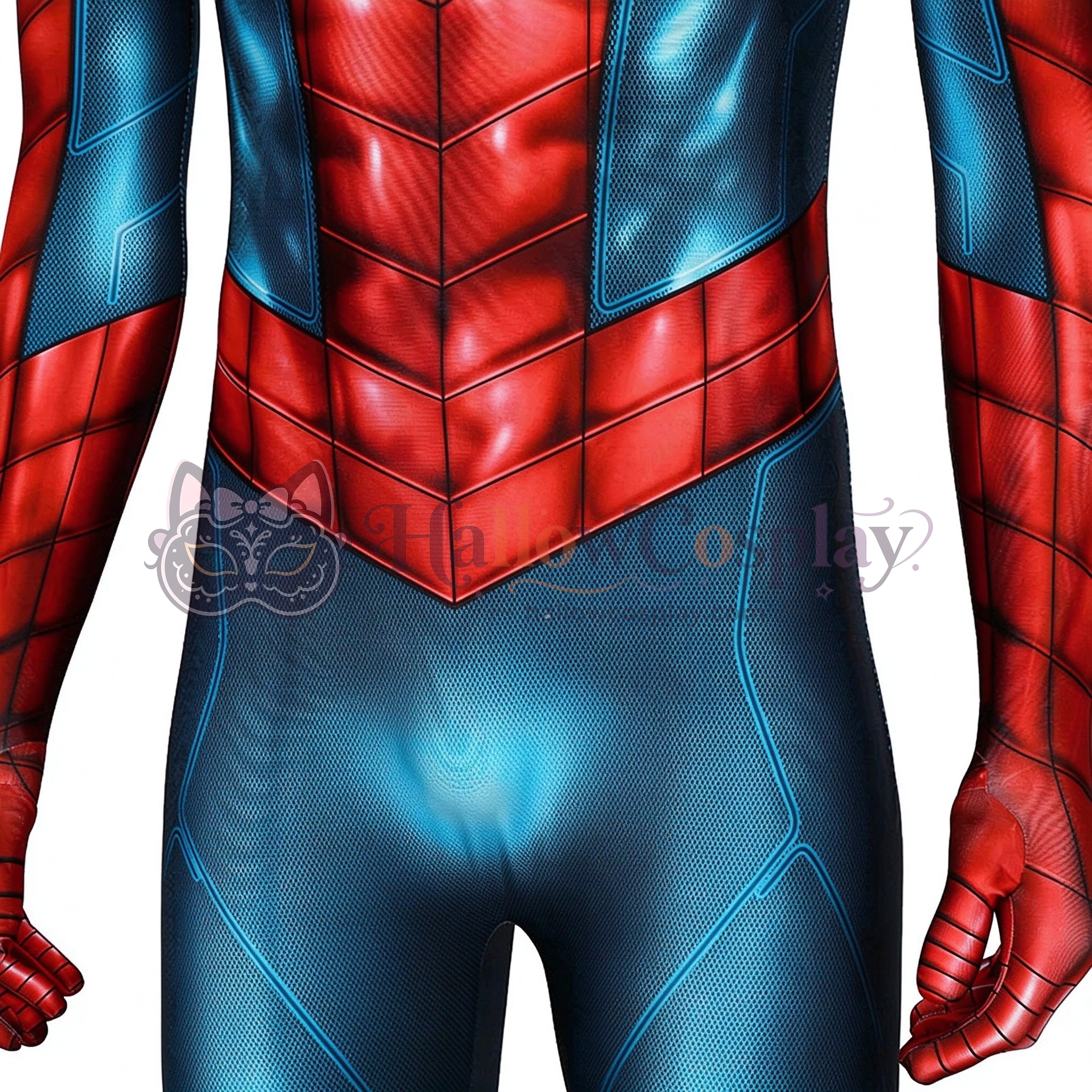 Spider Jumpsuit PS4 Armour MK IV Zentai Cosplay Costume - Image 9