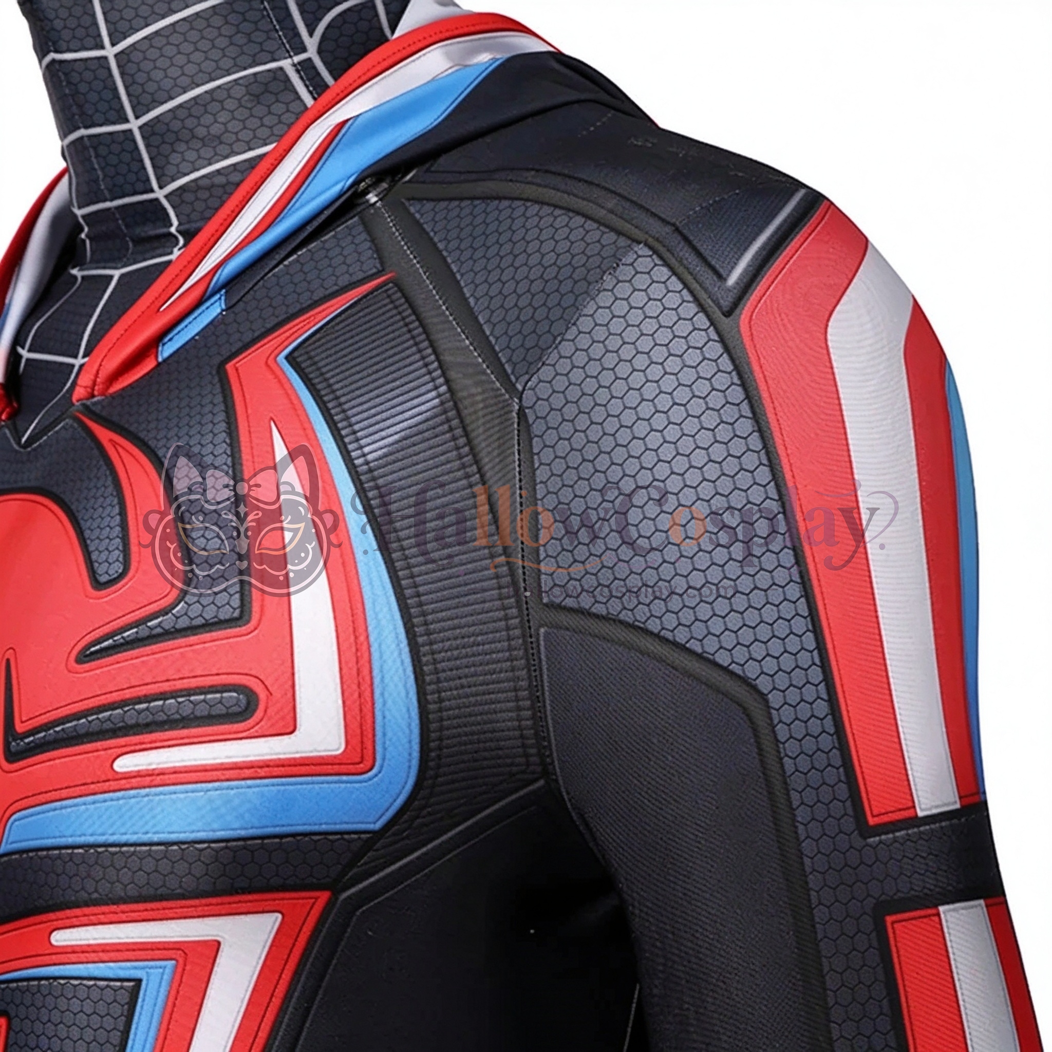 Spider CostumePS5 Miles Morales 2099 Cosplay Suit - Image 5