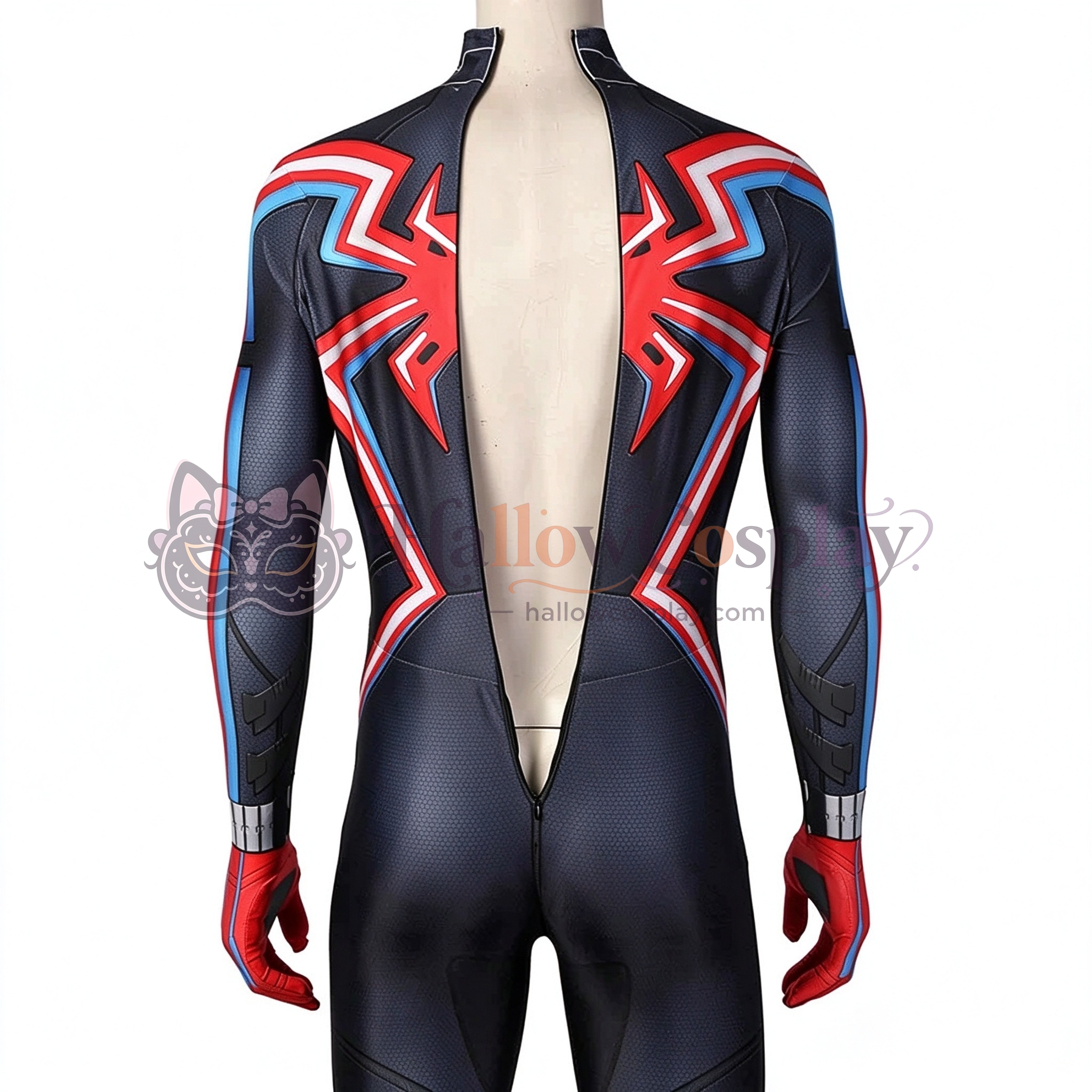 Spider CostumePS5 Miles Morales 2099 Cosplay Suit - Image 3