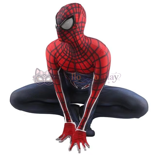 PS4 Spider-Punk Halloween Game Cosplay Bodysuit - Image 2