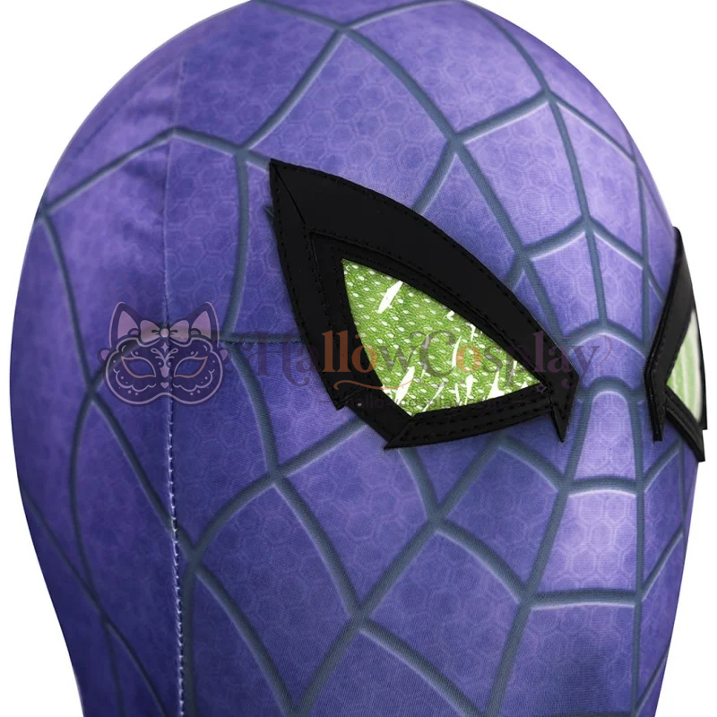 Purple Reign Suit Spider-Man 2 Miles Morales Costume - Image 3