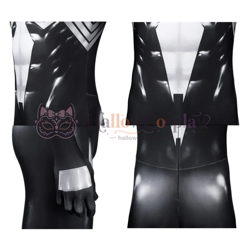 Spider-Man 2 Classic Black Suit Peter Parker Jumpsuit - Image 3