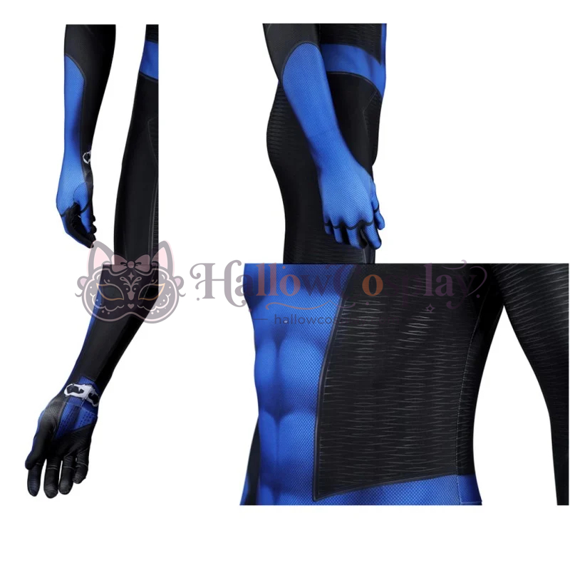 Spider-Man 2 New Blue Suit Cosplay Costume - Image 3