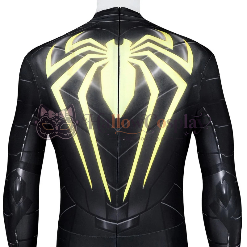 Anti-Ock Suit PS4 Peter Parker Spider Jumpsuit Cosplay Costume - Image 11