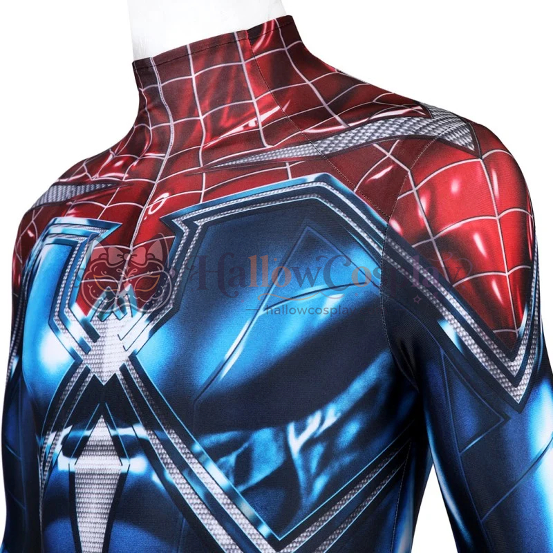 Spider Resilient Suit PS4 Jumpsuit Peter Parker Cosplay Costumes - Image 11