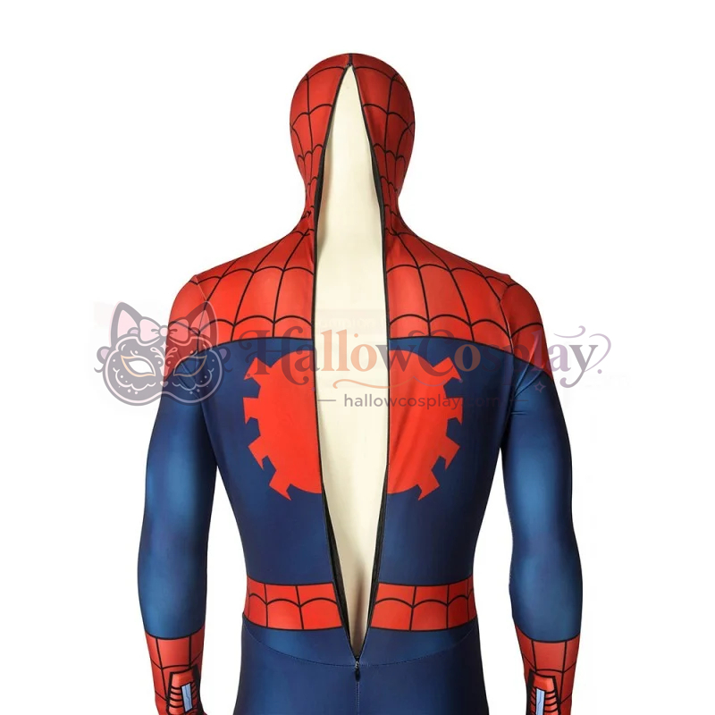 Ultimate Spider Season 1 Cosplay Suit Peter Parker Costume - Image 9