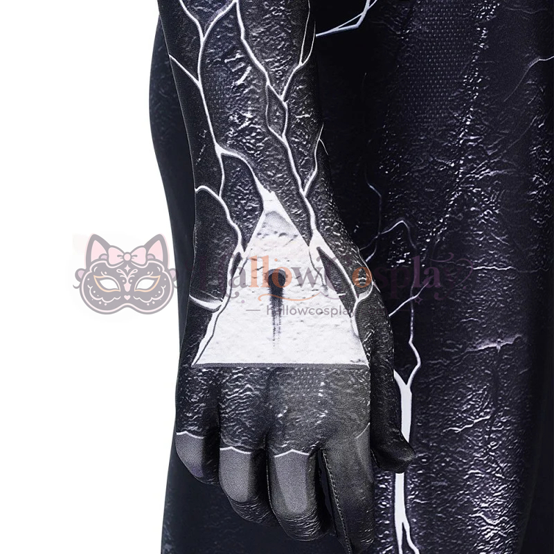 Venom Symbiote Cosplay Costume The Amazing Spider Black Suit - Image 9