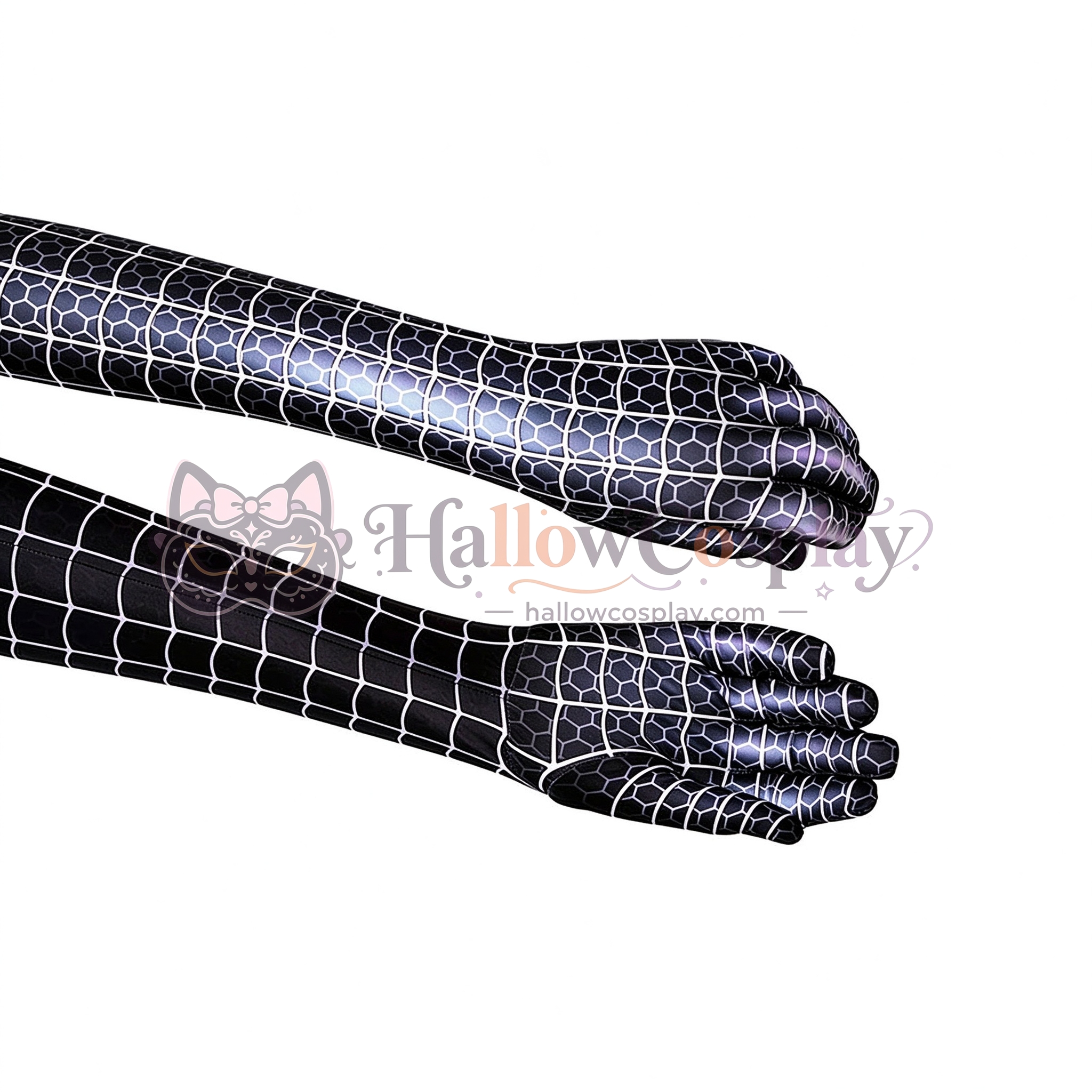Spider Girls Jumpsuit Venom Black Cat Woman Cosplay Costume - Image 9