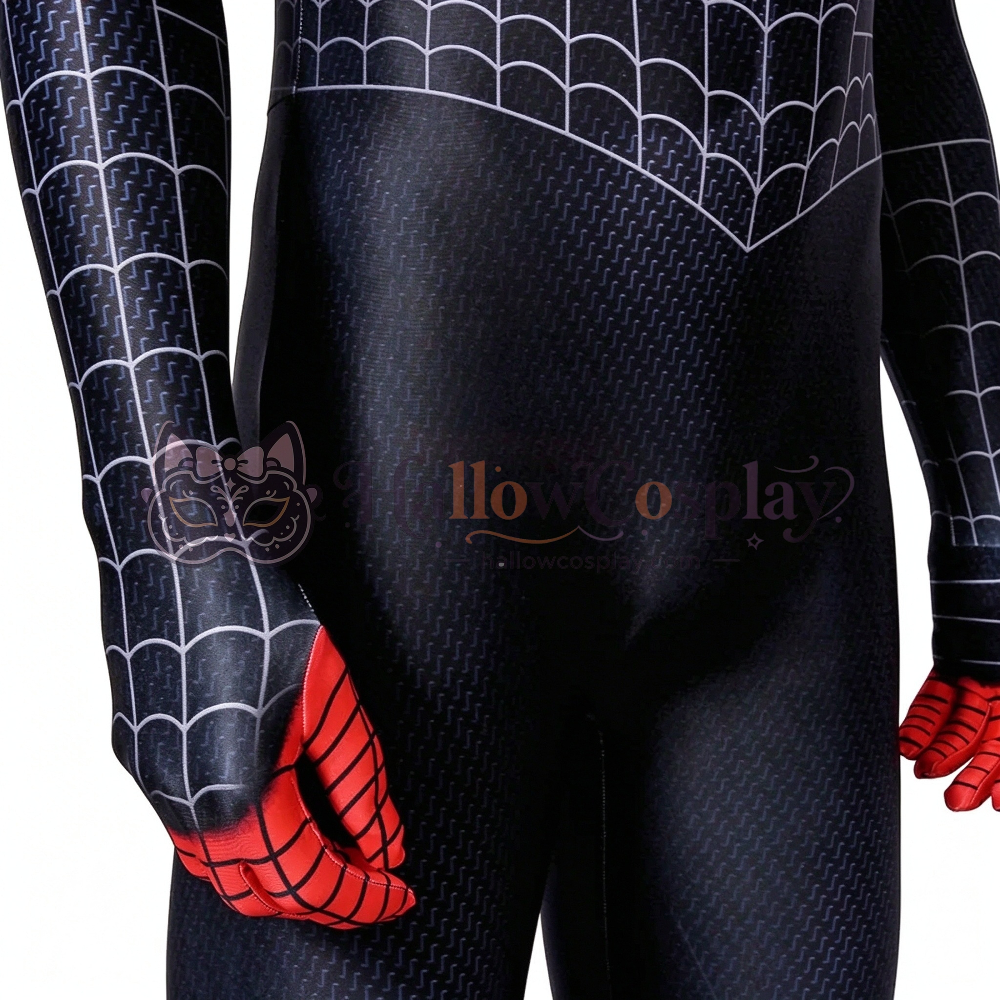 Miles Morales Into the Spider-Verse Suit Halloween Costume - Image 10