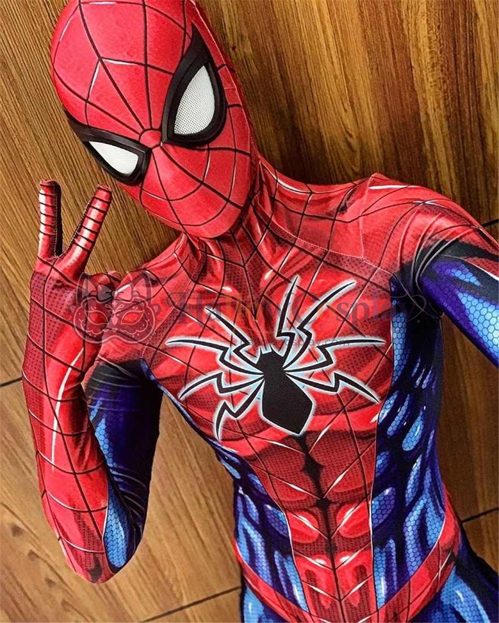 Ultimate Armor MK 4 Spider Zentai Halloween Bodysuit - Image 2