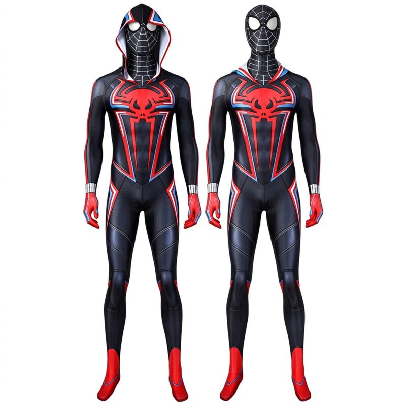 Spider CostumePS5 Miles Morales 2099 Cosplay Suit