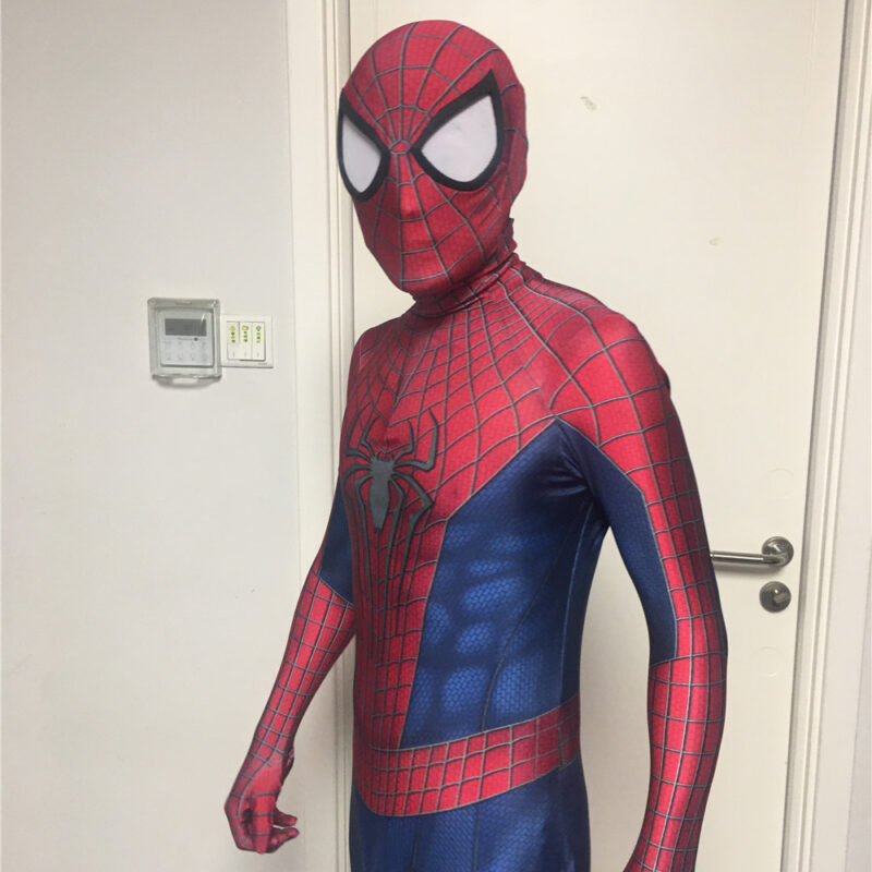 The Amazing Spider 2 TASM 2 Zentai S Halloween Bodysuit