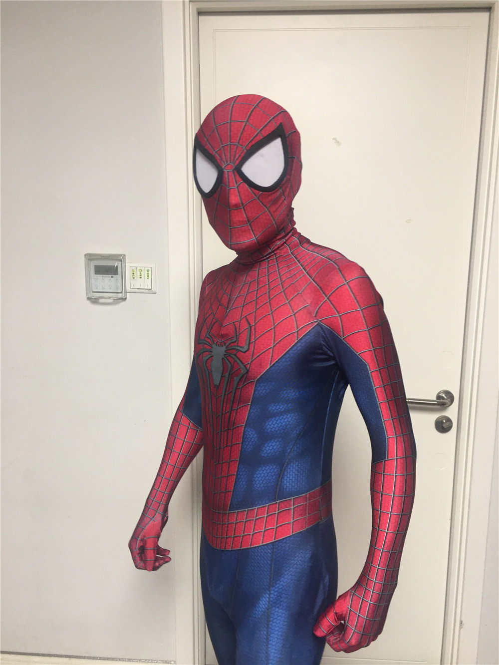 The Amazing Spider 2 TASM 2 Zentai S Halloween Bodysuit