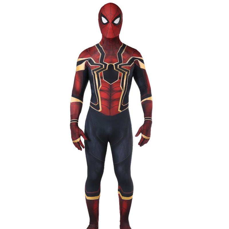 Iron Spider Homecoming Zentai Halloween Cosplay Bodysuit
