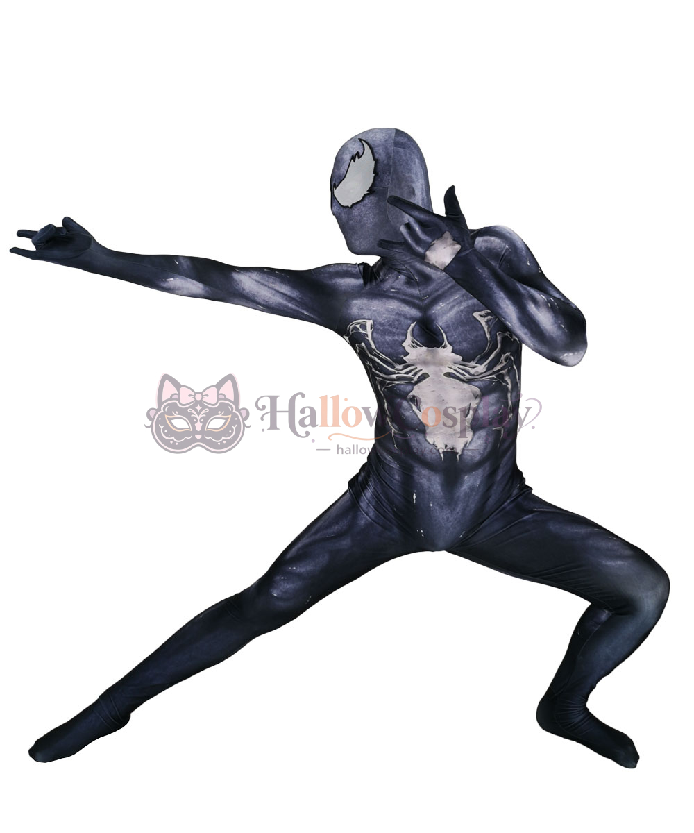 Venom Symbiote Halloween Second Skin Cosplay Bodysuit - Image 5