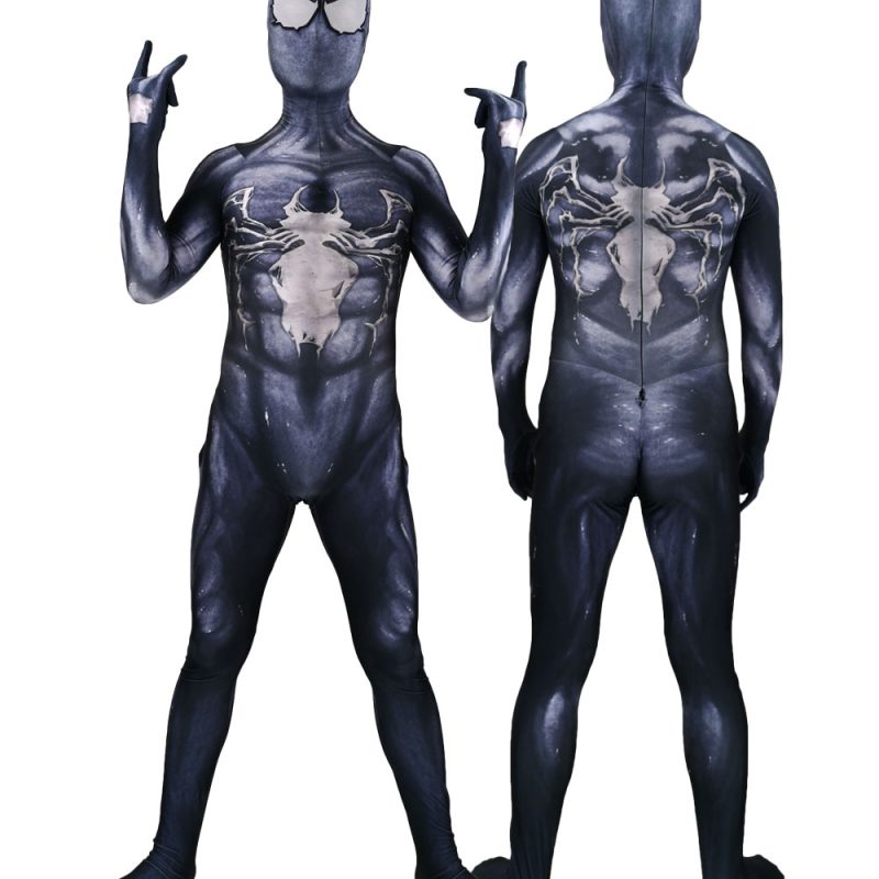 Venom Symbiote Halloween Second Skin Cosplay Bodysuit