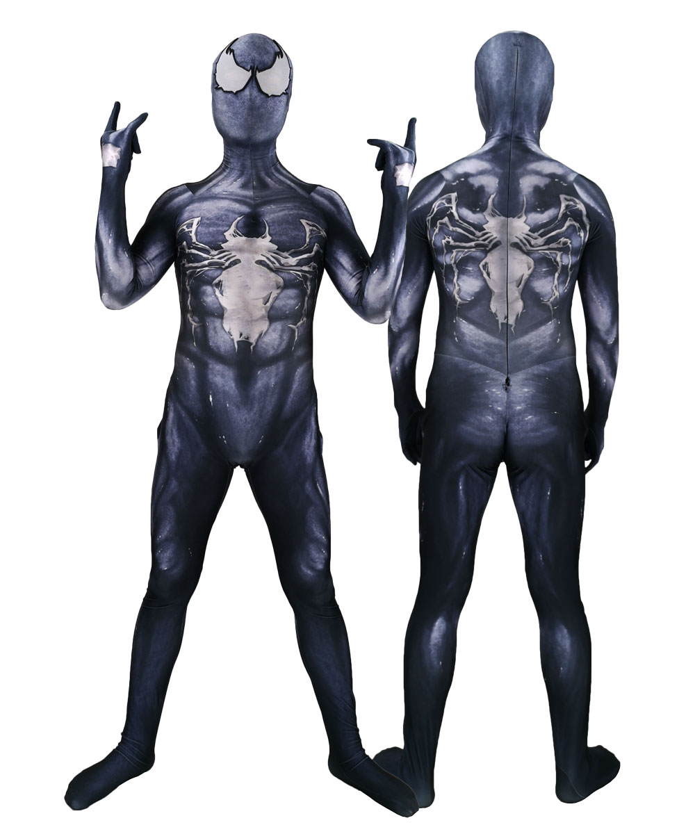 Venom Symbiote Halloween Second Skin Cosplay Bodysuit