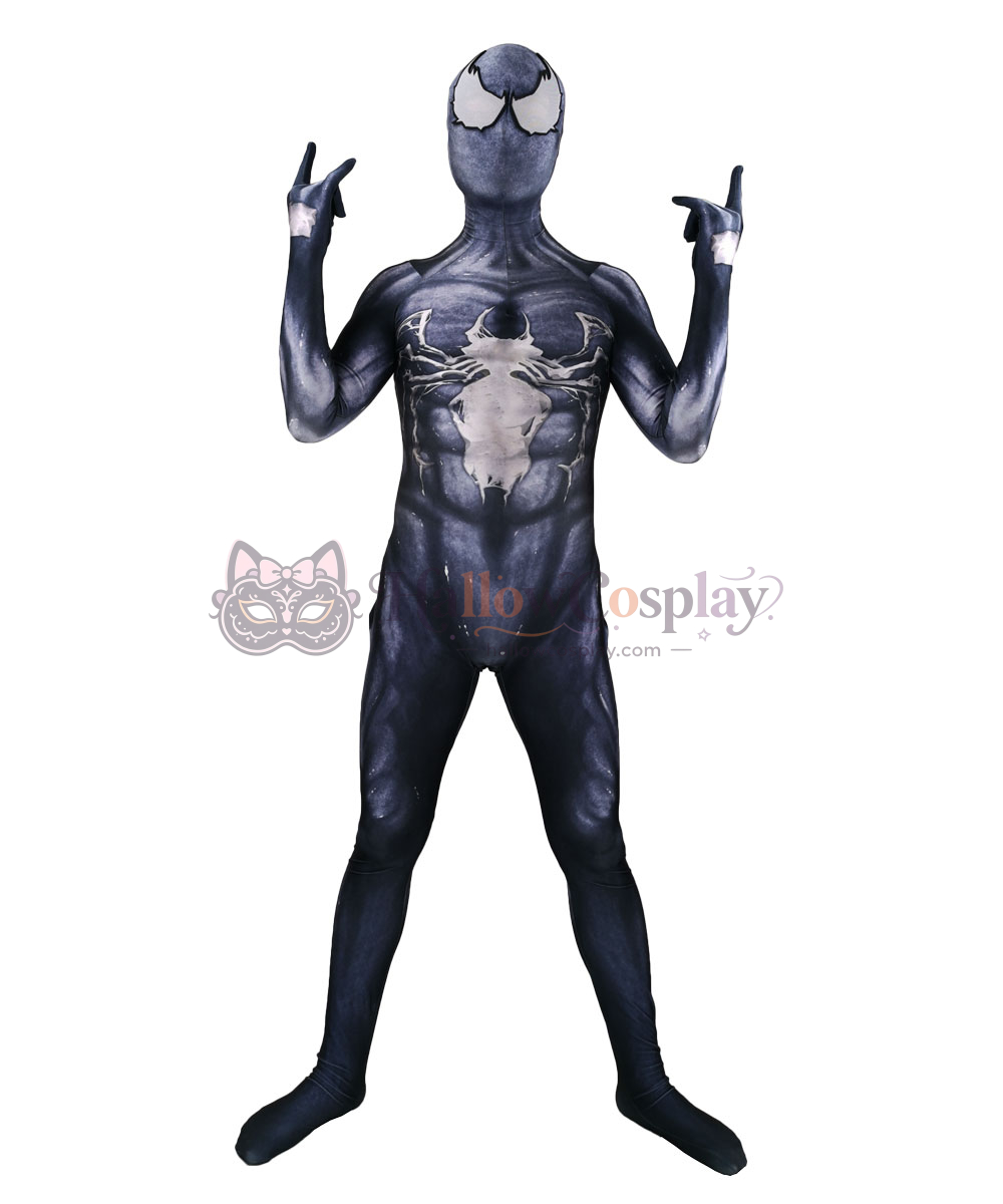 Venom Symbiote Halloween Second Skin Cosplay Bodysuit - Image 4