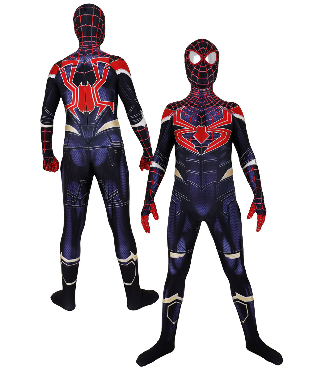 Spider Peter Parker Miles Morales 2099 Cosplay Bodysuit