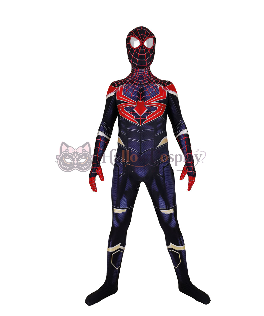 Spider Peter Parker Miles Morales 2099 Cosplay Bodysuit - Image 9