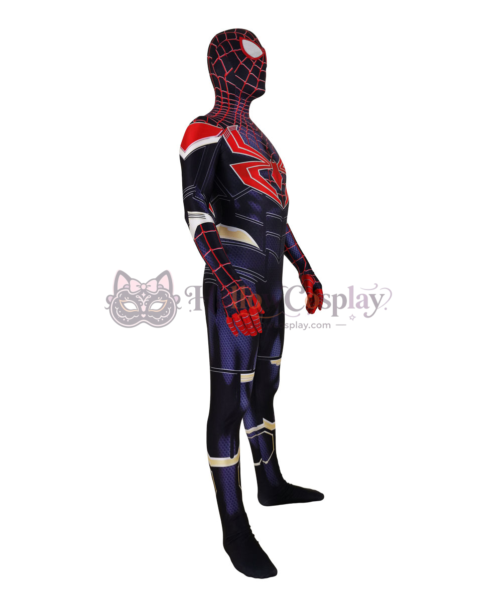 Spider Peter Parker Miles Morales 2099 Cosplay Bodysuit - Image 5