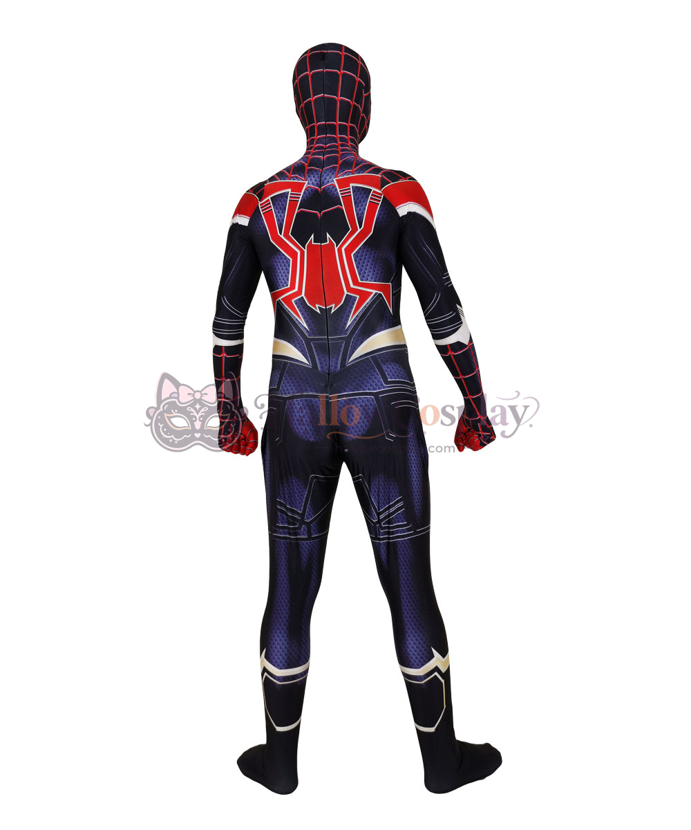 Spider Peter Parker Miles Morales 2099 Cosplay Bodysuit - Image 10