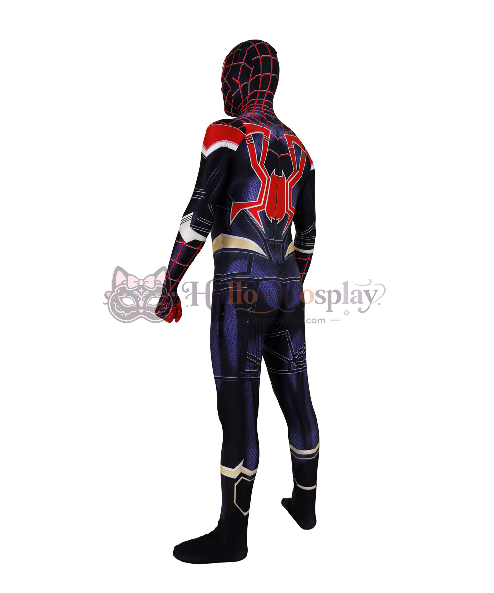 Spider Peter Parker Miles Morales 2099 Cosplay Bodysuit - Image 4