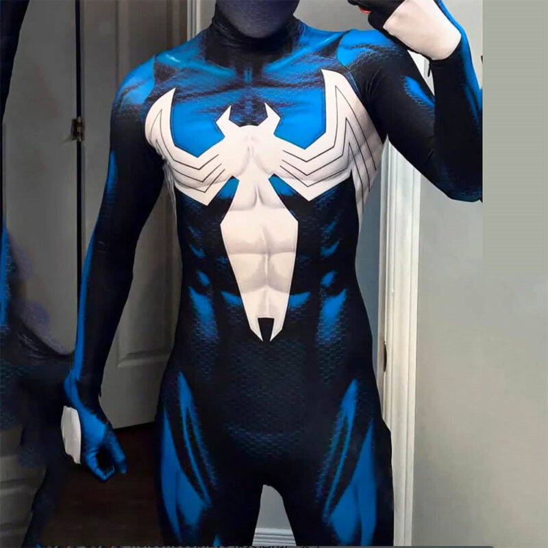 Spider 2 Venom Zentai Halloween Cosplay Bodysuit