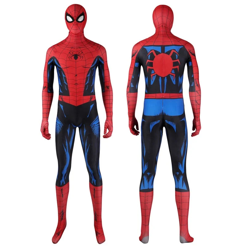 PS5 Vintage Comic Spider Jumpsuit Men