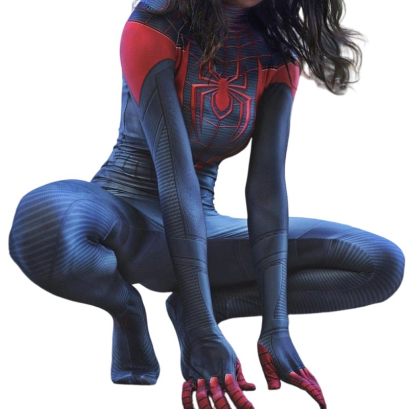 Women's Miles Morales PS5 Halloween Cosplay Bodysuit