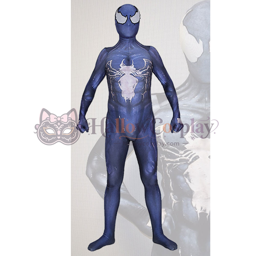 Venom Symbiote Spider Second Skin Halloween Bodysuit - Image 4