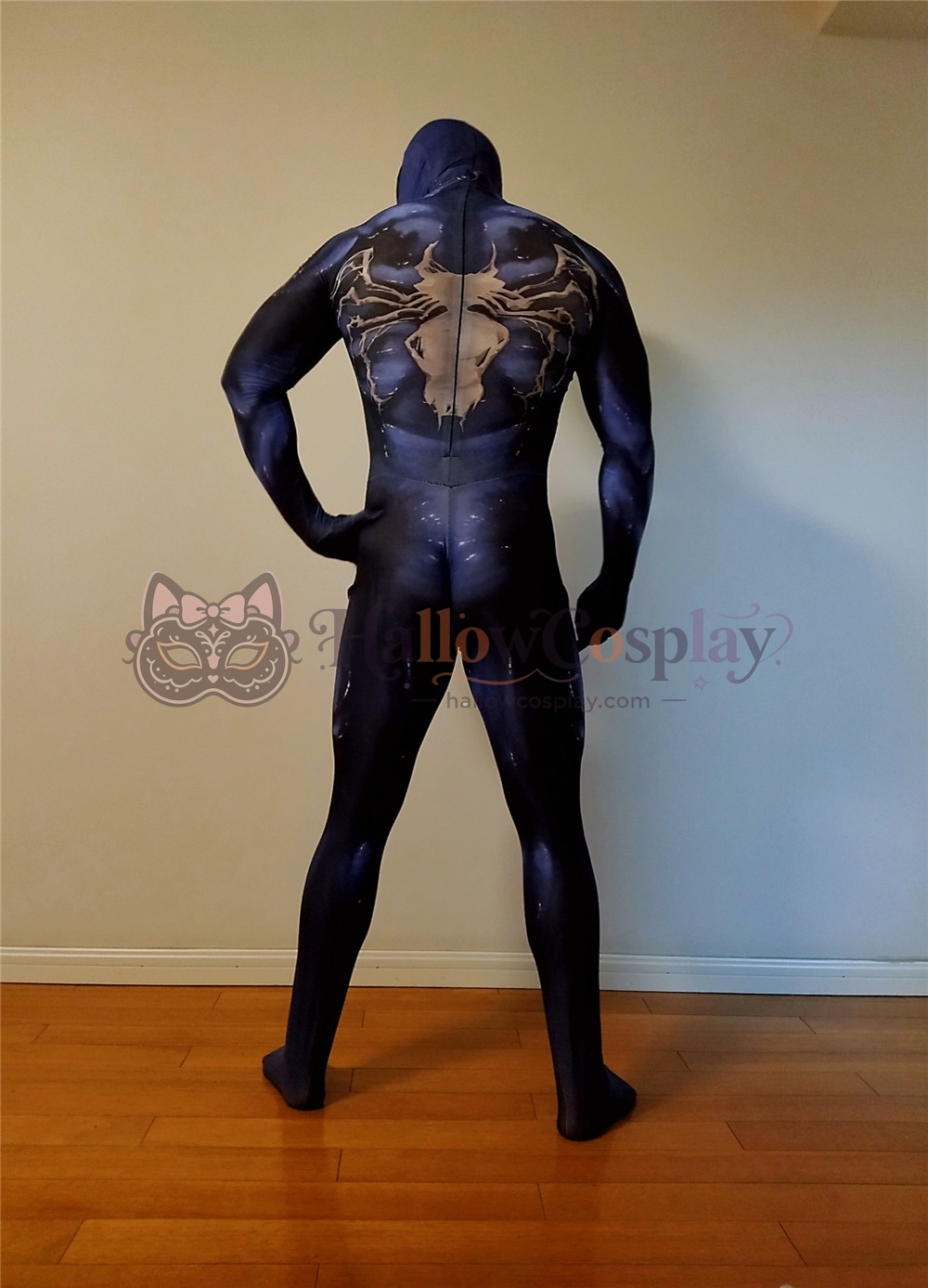 Venom Symbiote Spider Second Skin Halloween Bodysuit - Image 5