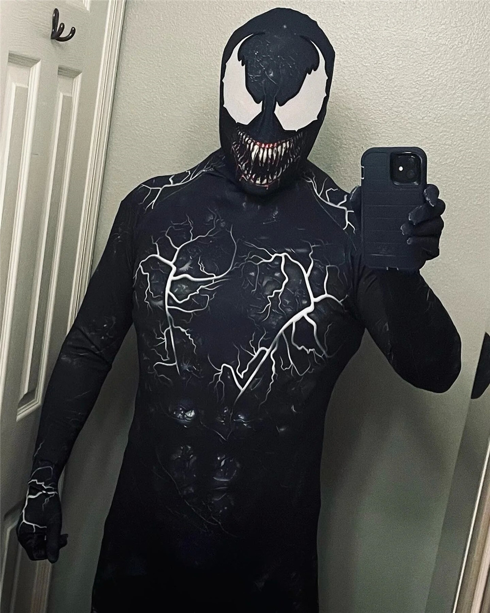 Venom Symbiote Spider Zentai Halloween Cosplay Bodysuit