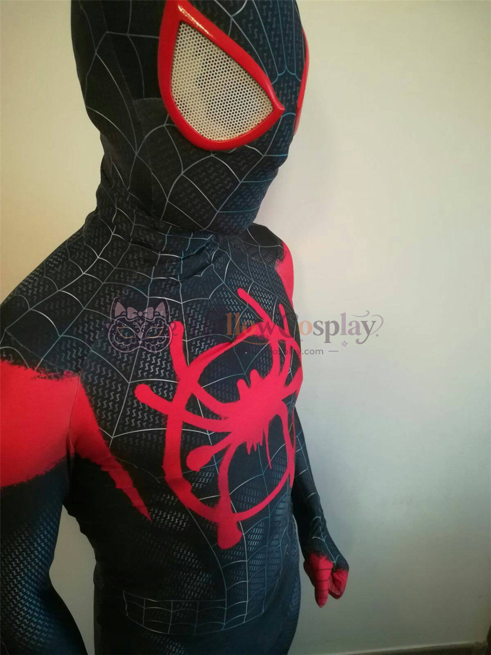 Miles Morales Into the Spider-Verse Halloween Bodysuit - Image 4