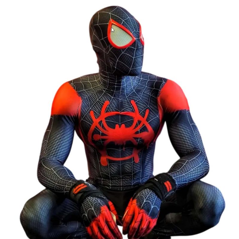 Miles Morales Into the Spider-Verse Halloween Bodysuit