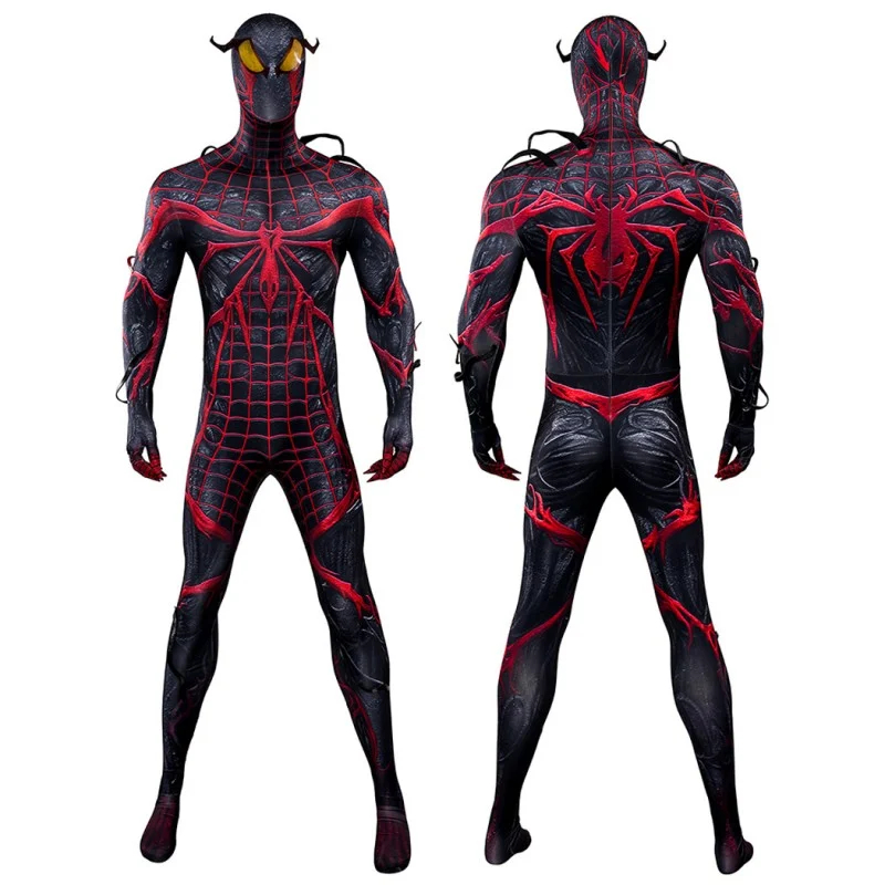 Absolute Carnage Suit Spider 2 Cosplay Jumpsuit Costume