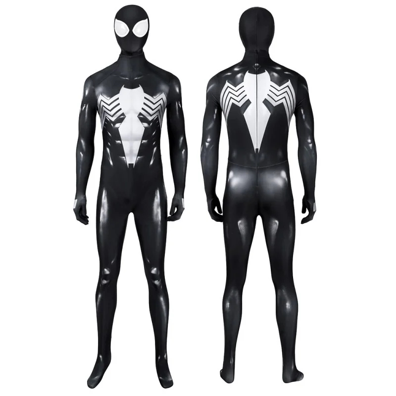 Spider-Man 2 Classic Black Suit Peter Parker Jumpsuit