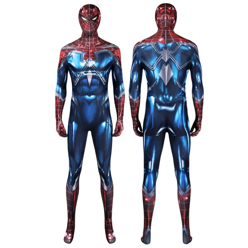 Spider Resilient Suit PS4 Jumpsuit Peter Parker Cosplay Costumes
