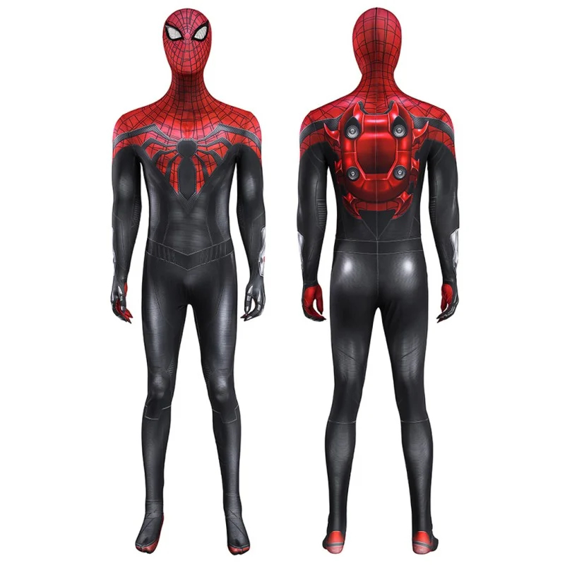Superior Jumpsuit Spider 2 Cosplay Costume Peter Parker Suit