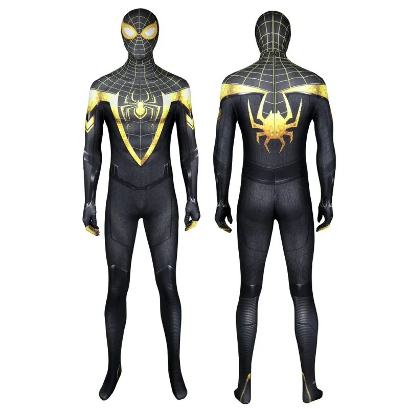 Uptown Pride Suit Spider Miles Morales Cosplay Costumes